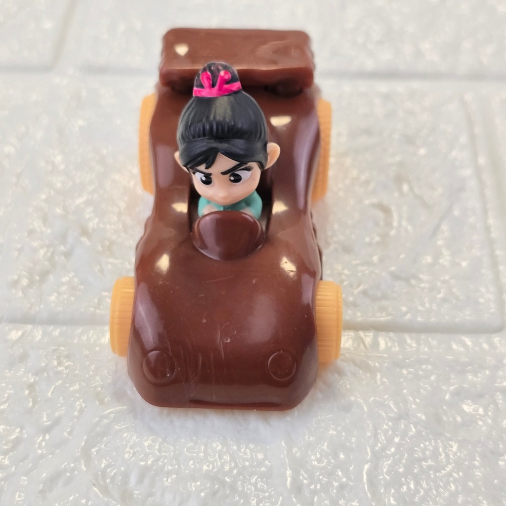 Disney Vanellope von Schweetz Race Car‎ Toy Kids Brown Sugar Rush 2018 McDonald